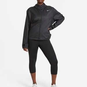 Nike Women's Mid-Rise Crop mesh panels Running Leggings Woman’s Size Small